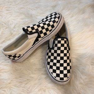 Checkered Vans